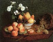 Henri Fantin-Latour Flowers and Fruit on a Table china oil painting reproduction